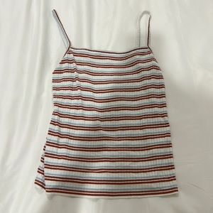 Cute red white and blue tank top perfect for 4th of July